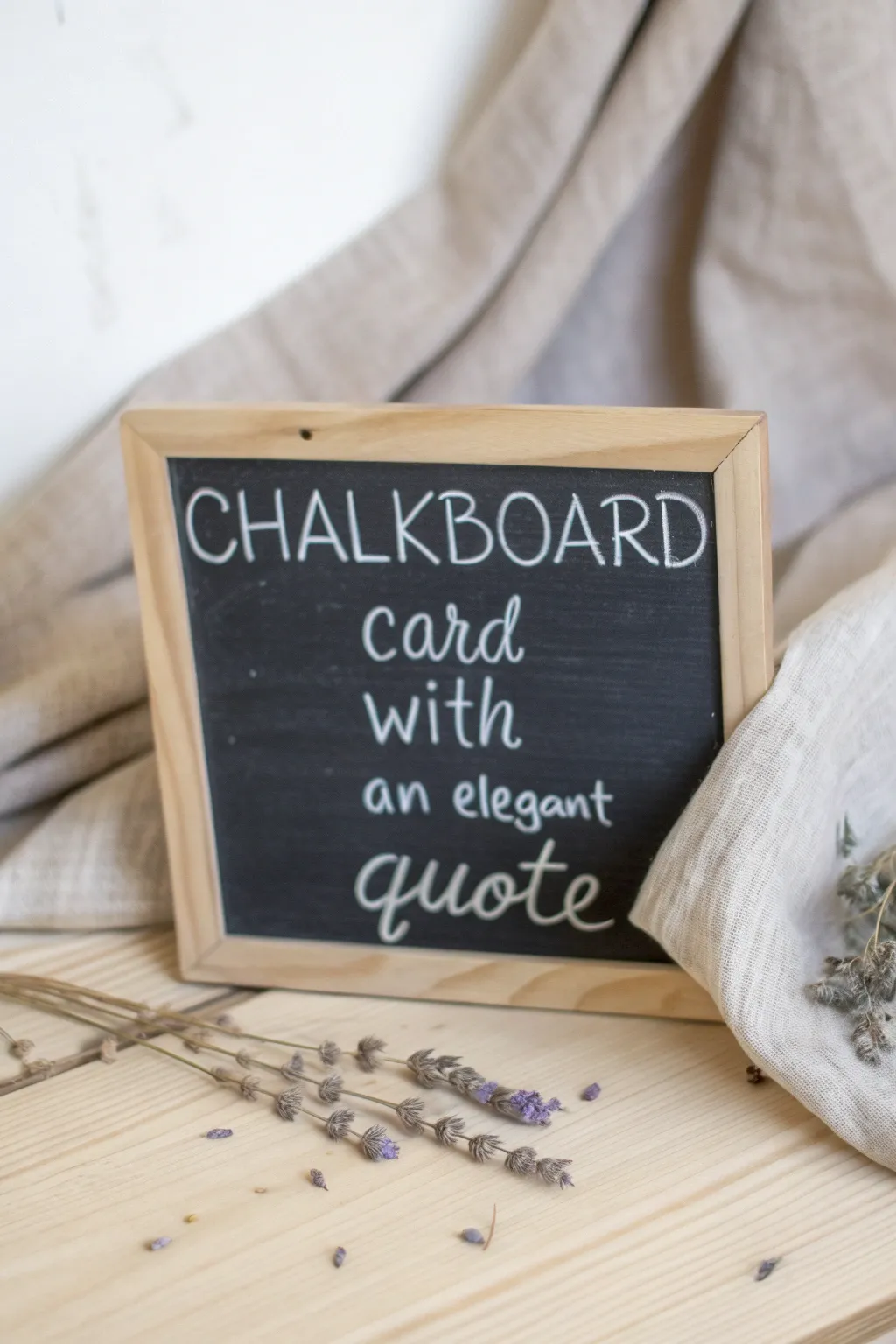 Celebrate Mom with heartfelt chalkboard quotes that add a touch of love to every corner of the home.