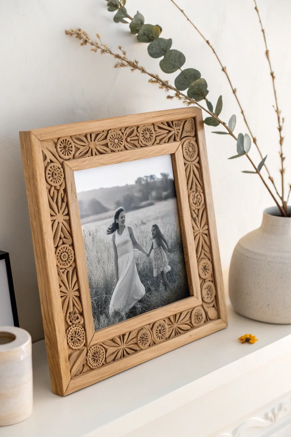 Capture timeless connections with a mother-daughter photoshoot, creating cherished memories that adorn your home.