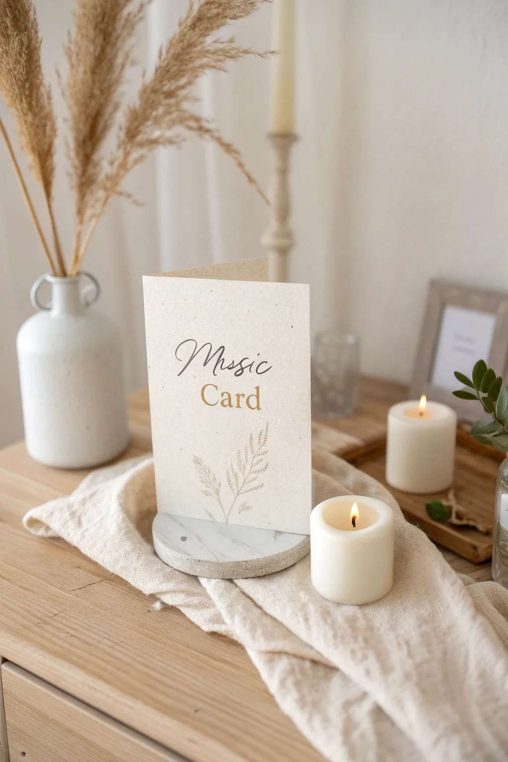 Capture hearts with personalized song lyric quotes on handcrafted cards, perfect for a touch of elegance and warmth.