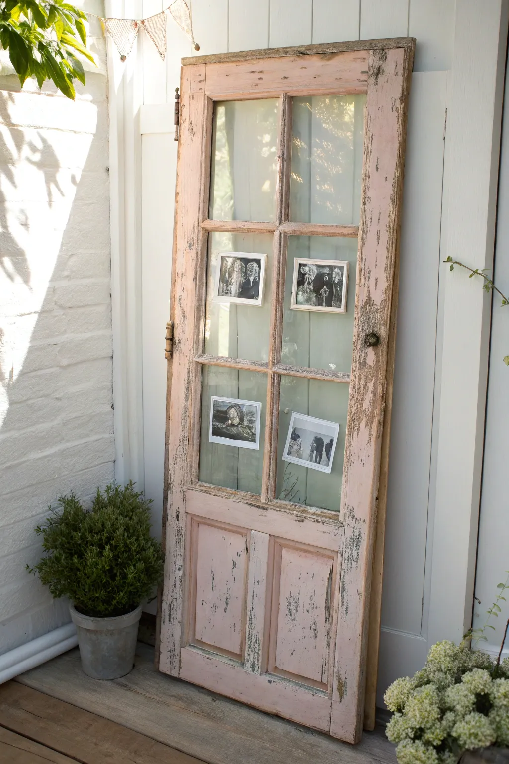 Transform vintage charm into a personal gallery with a window to your memories. #WindowWonder