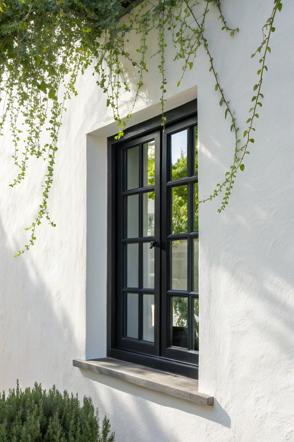 Elevate your home's facade with the elegance of a modern minimalist window frame.