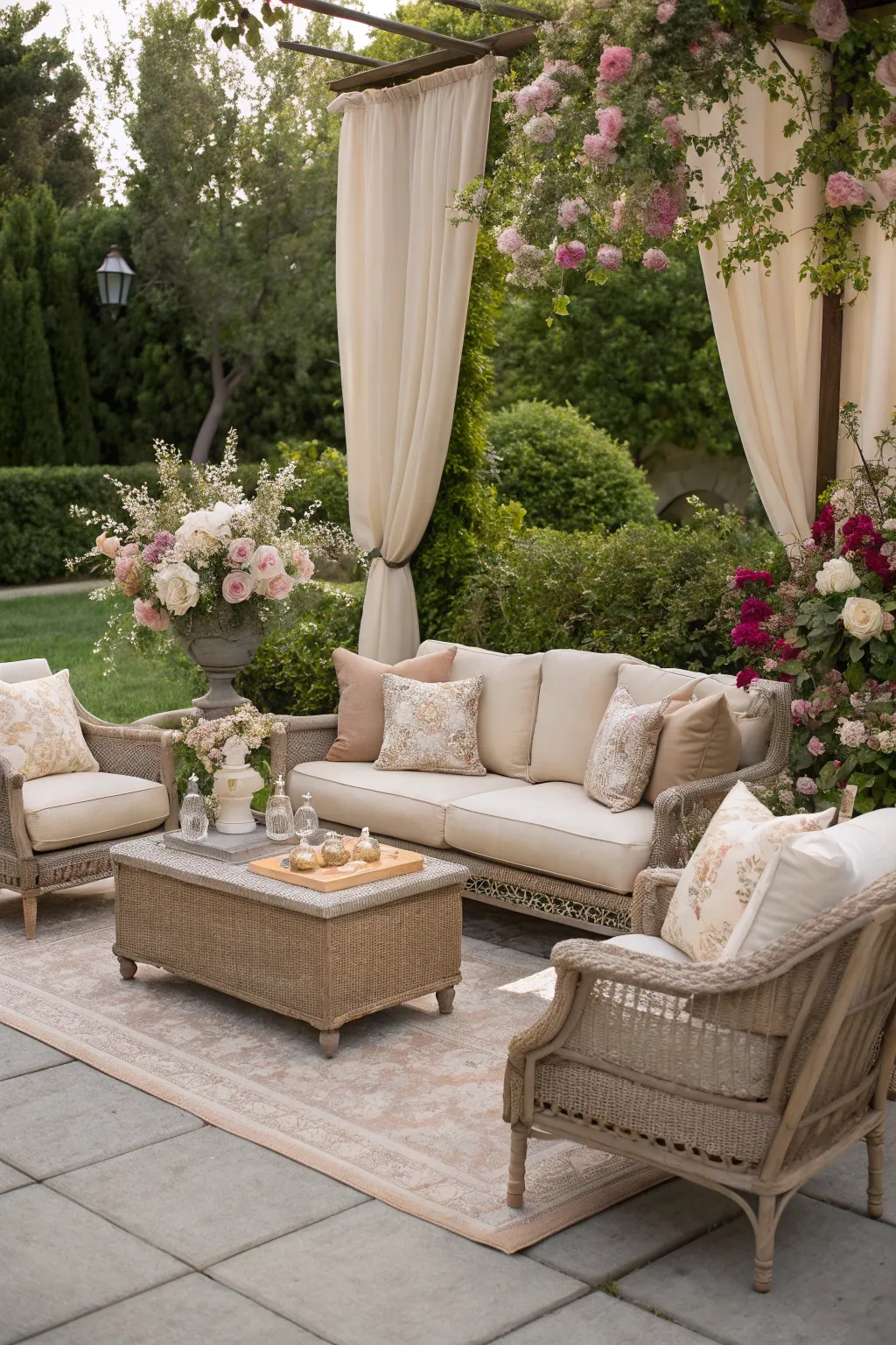 Timeless elegance with neutral tones.