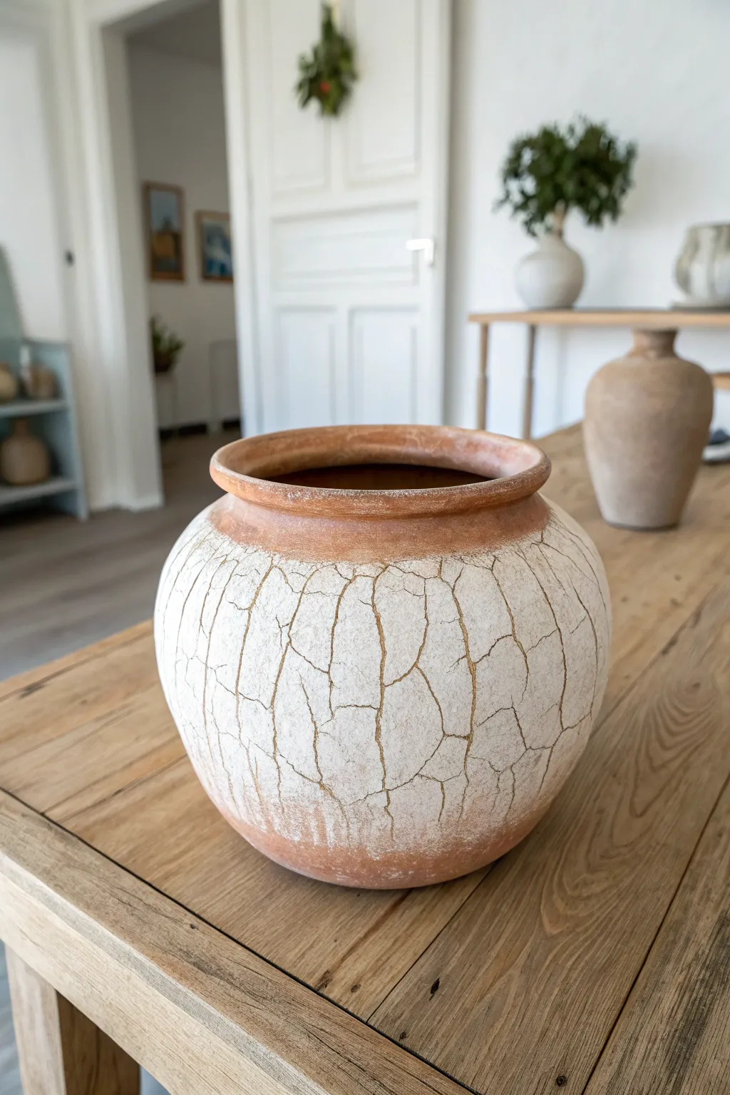 Rustic Elegance: Embrace the timeless charm of distressed ceramics, perfect for adding warmth and character to any space.