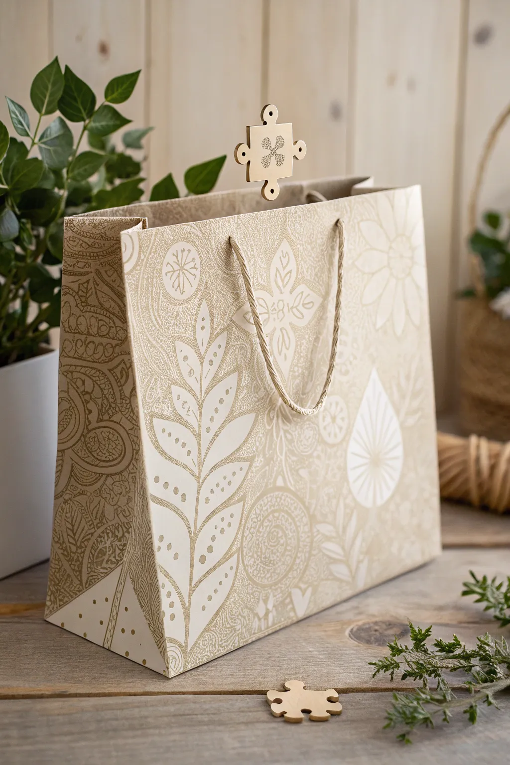 Unwrap the fun with interactive paper bag packaging that delights and surprises!