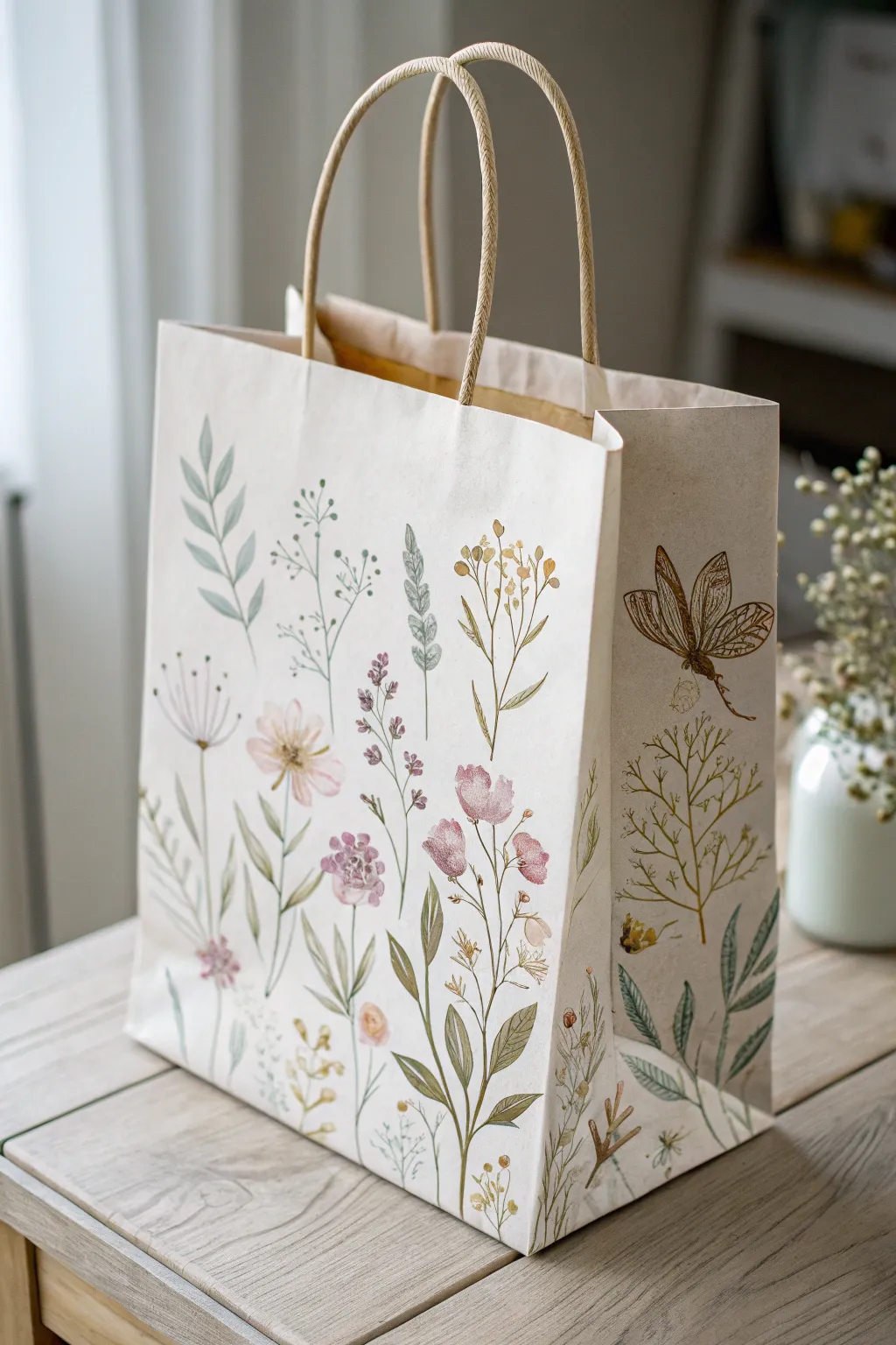 Transform simple paper bags into themed masterpieces for any occasion, blending minimalist charm with artistic flair.