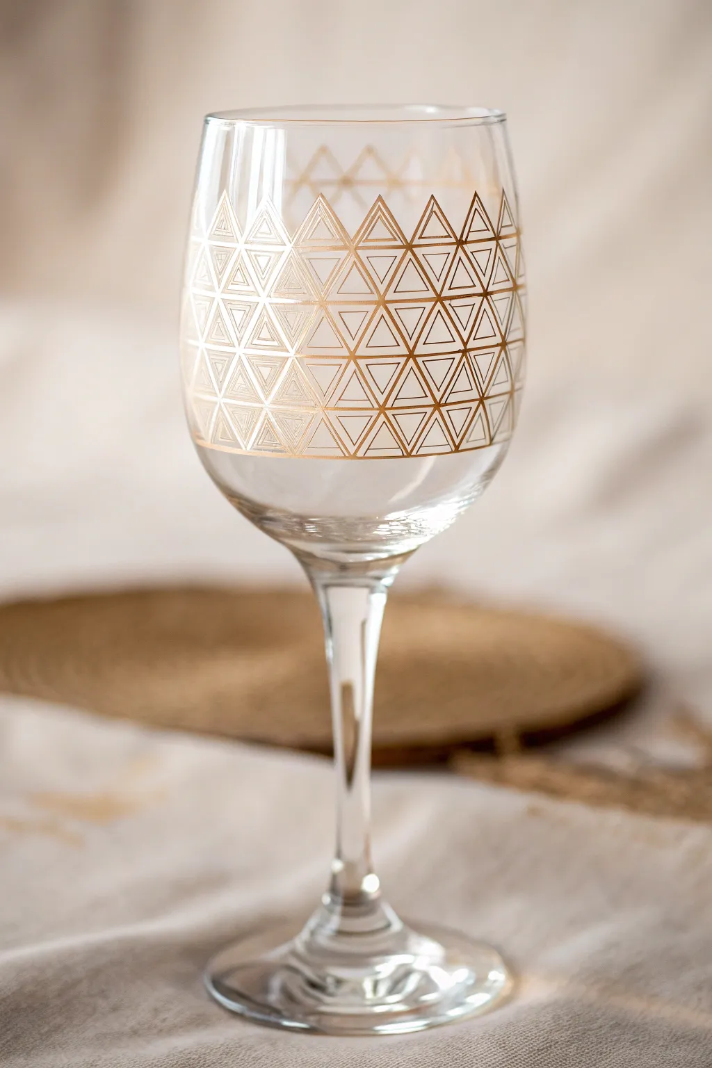 Elevate your wine moments with chic geometric elegance. 🍷✨