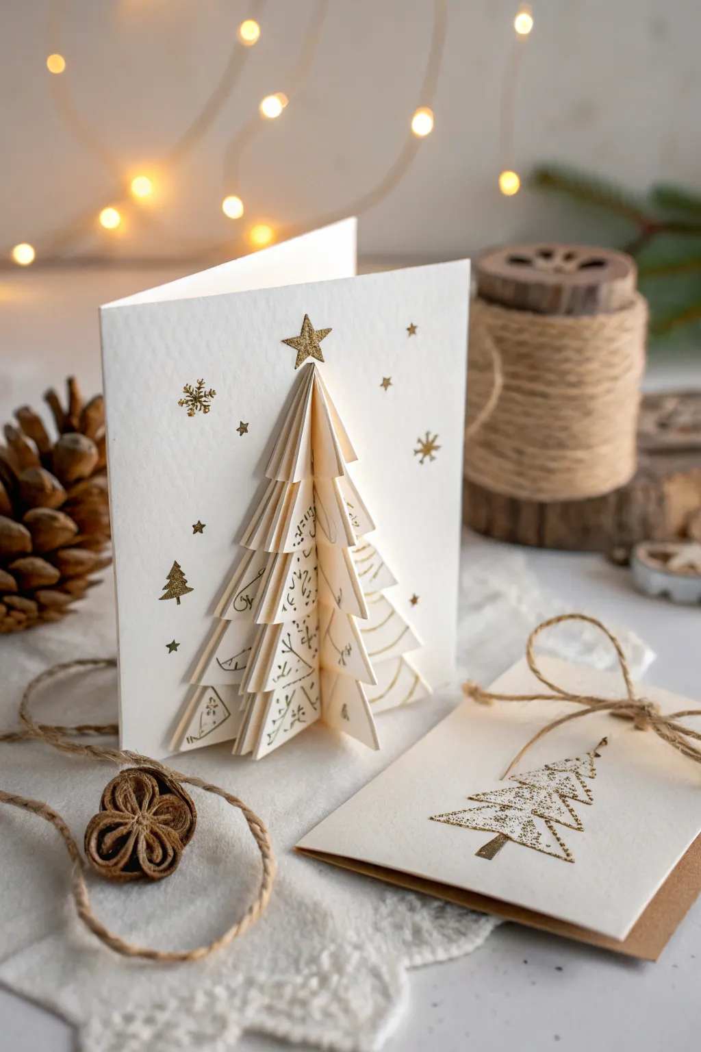 Delight in the magic of the season with this charming pop-up Christmas card!