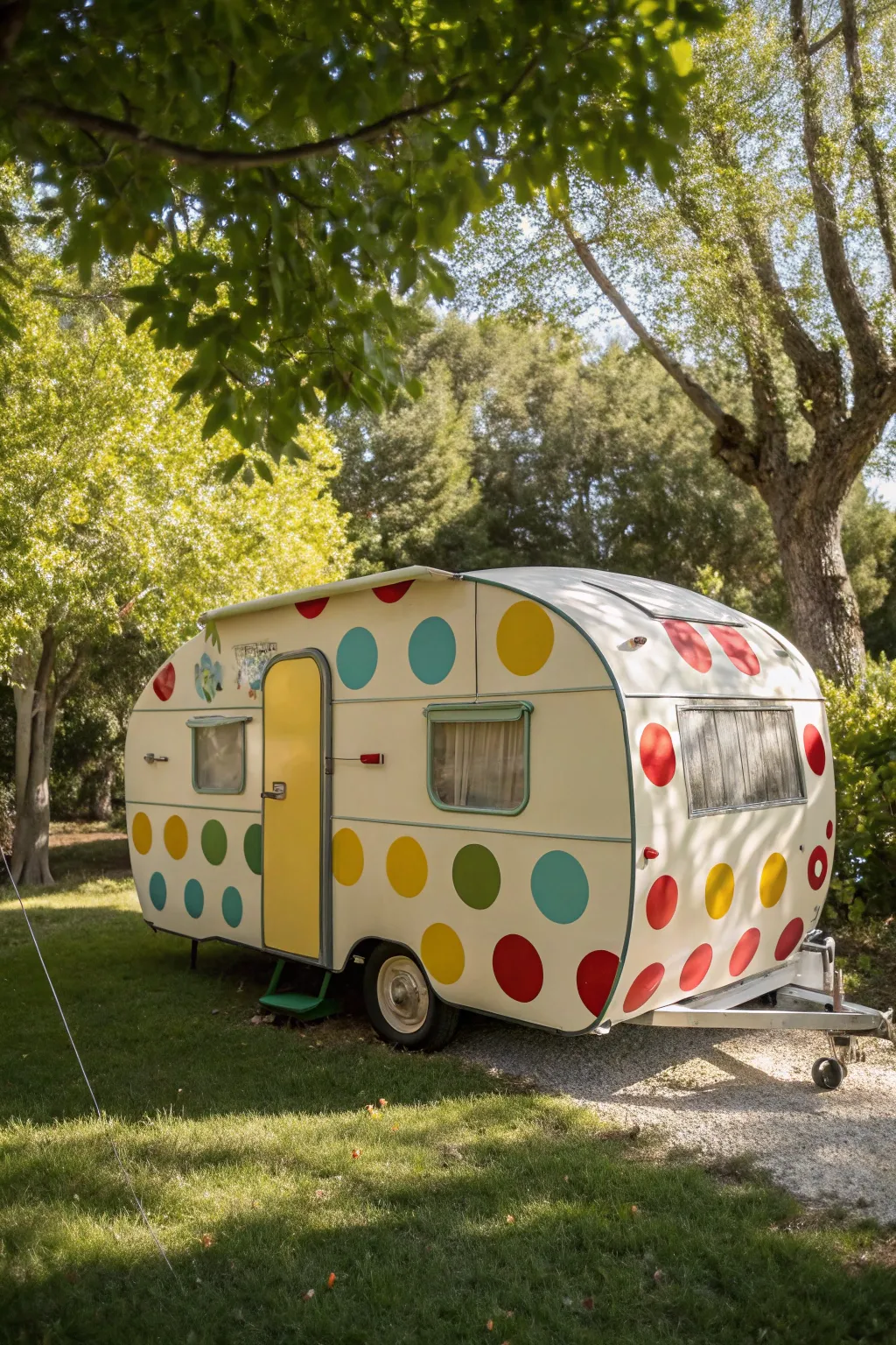 Add a splash of joy to your travels with a whimsical polka dot makeover!
