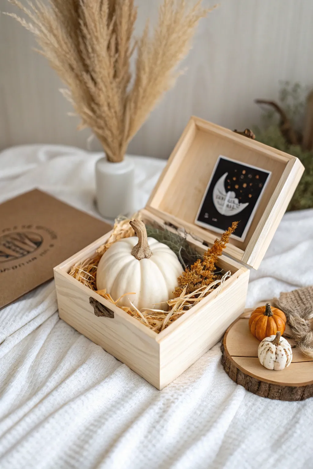 Announce your little pumpkin's arrival with a touch of autumn charm. 🍂✨