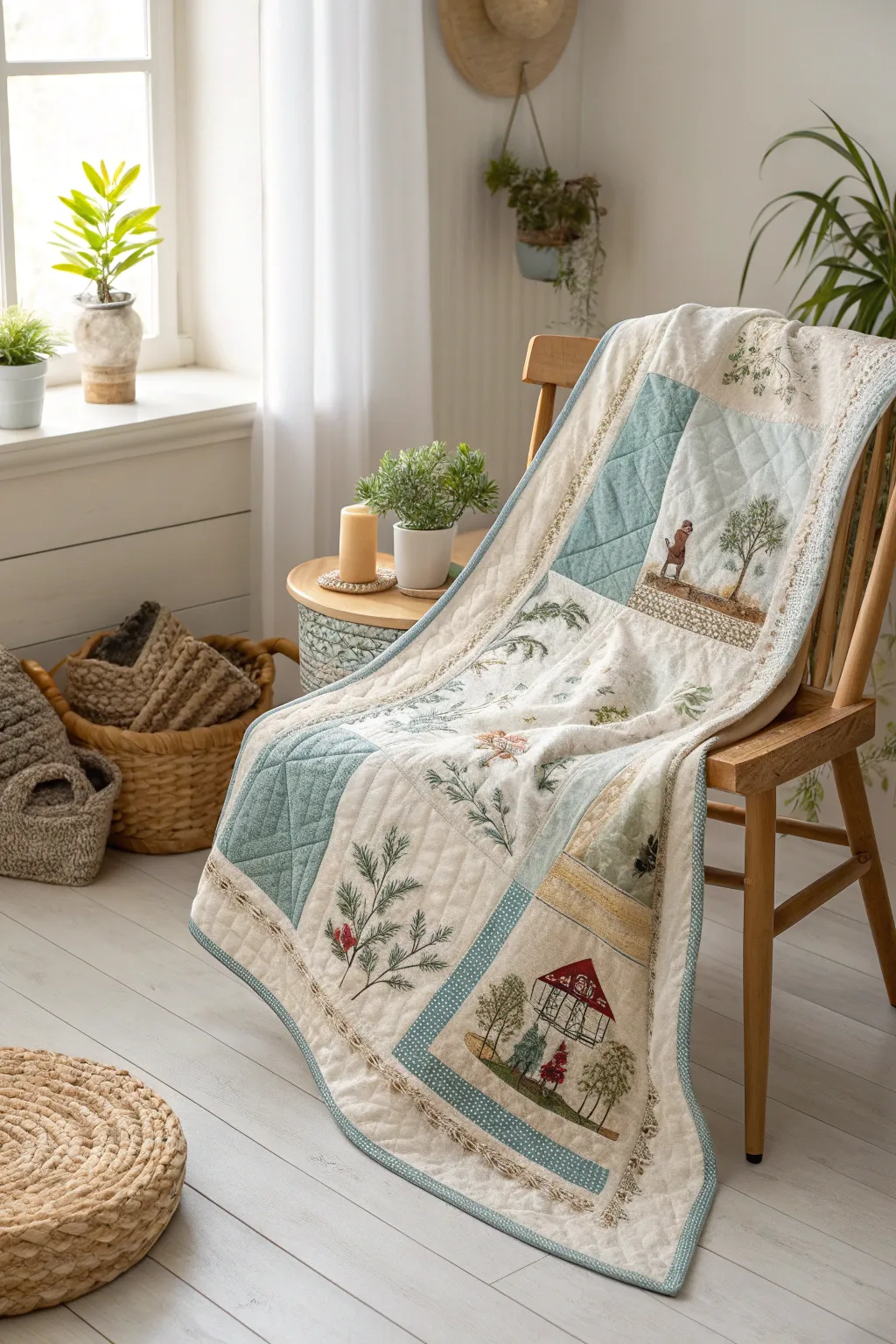 Discover the art of storytelling through fabric with themed quilt challenges. Let your creativity unfold one stitch at a time.