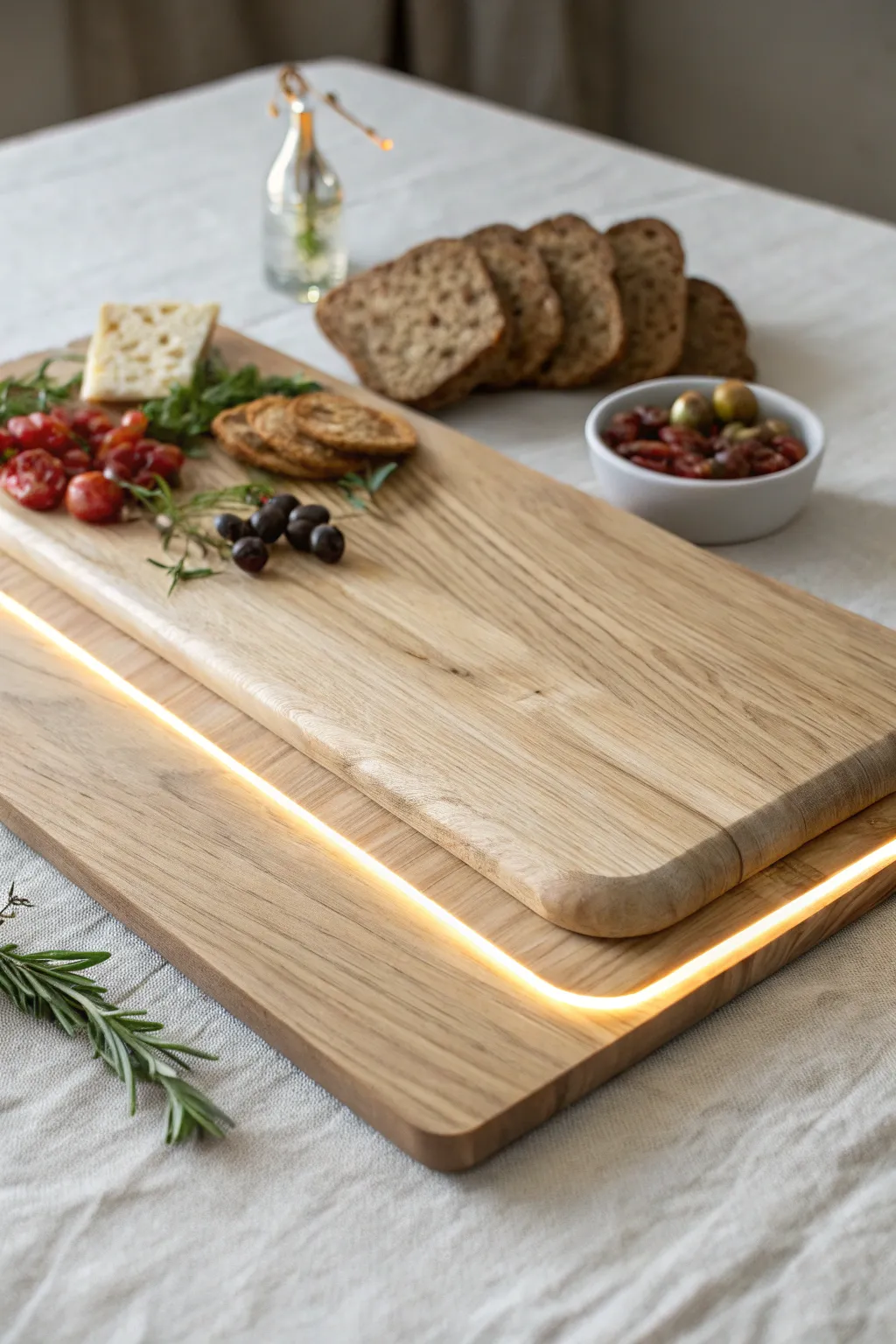 Illuminate your evening gatherings with a touch of magic—discover the charm of glow-in-the-dark resin in minimalist design.