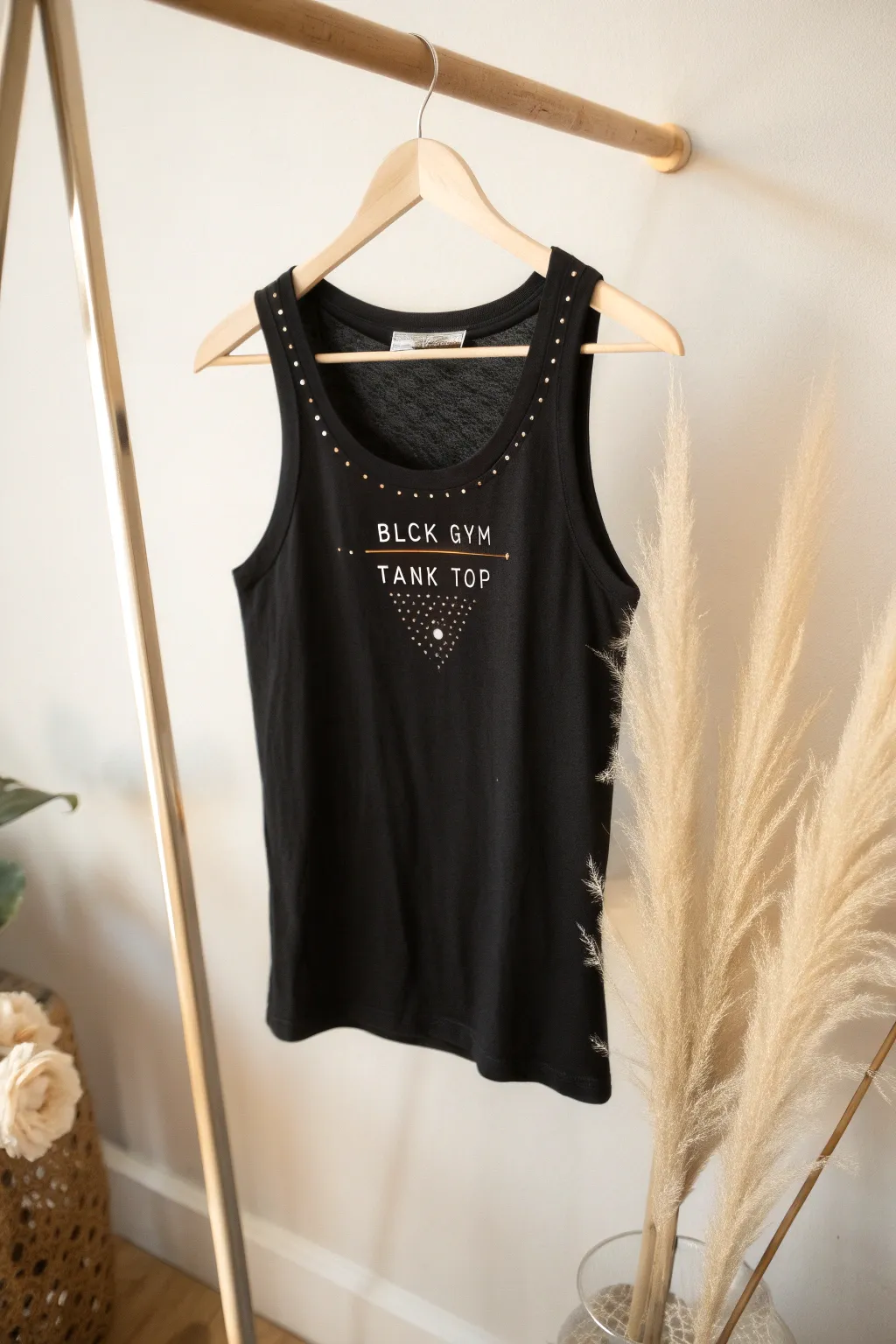 Elevate your workout style with a touch of sparkle! ✨ #RhinestoneChic #MinimalistGlam