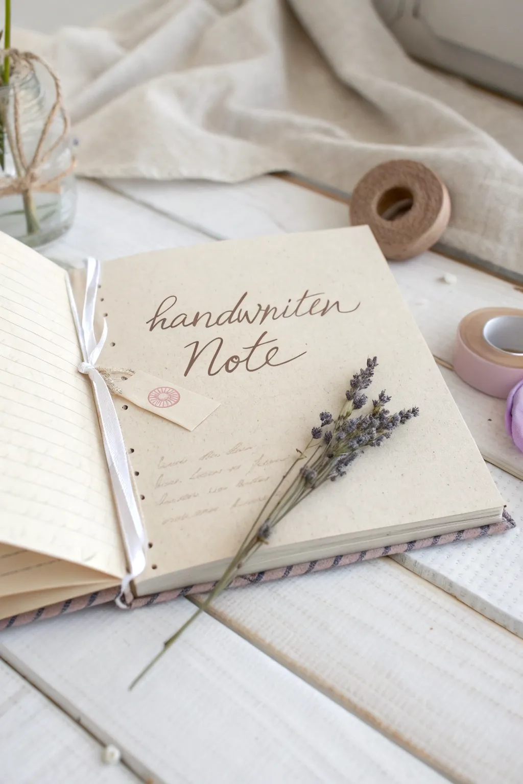Capture the essence of love with heartfelt handwritten notes in your scrapbook.