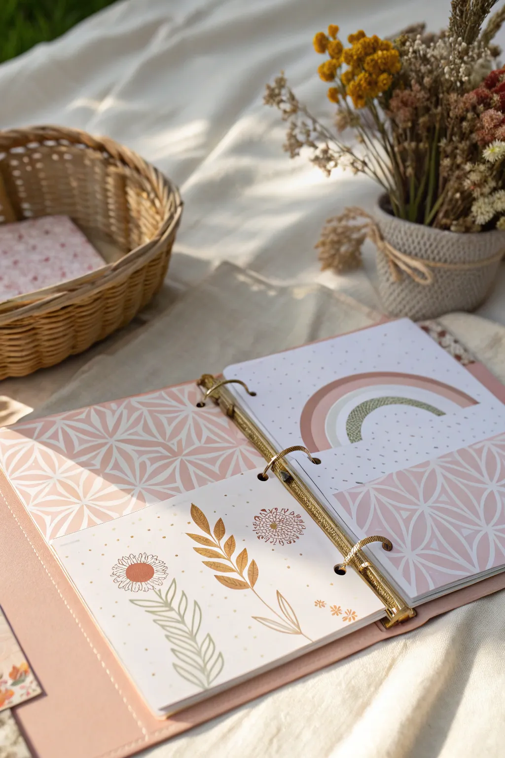 Unveil the magic of interactive scrapbook pages and elevate your memories with minimalist elegance.