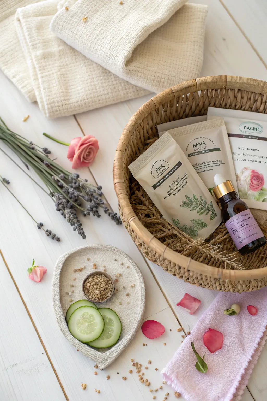 Indulge in a moment of serenity with artisan face masks that nourish your skin and soul.