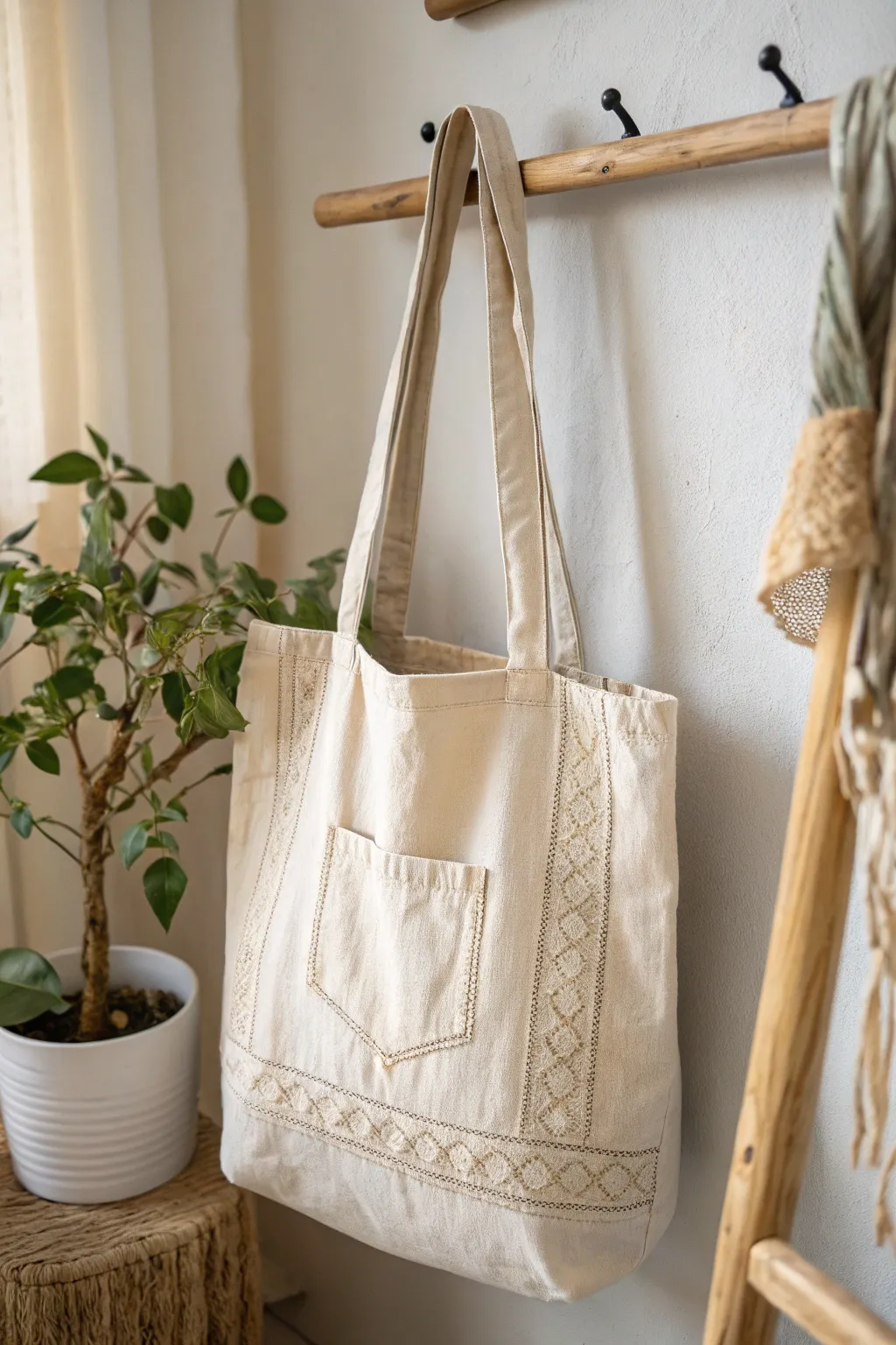 Craft your own style with this eco-friendly tote – where simplicity meets sustainable elegance.