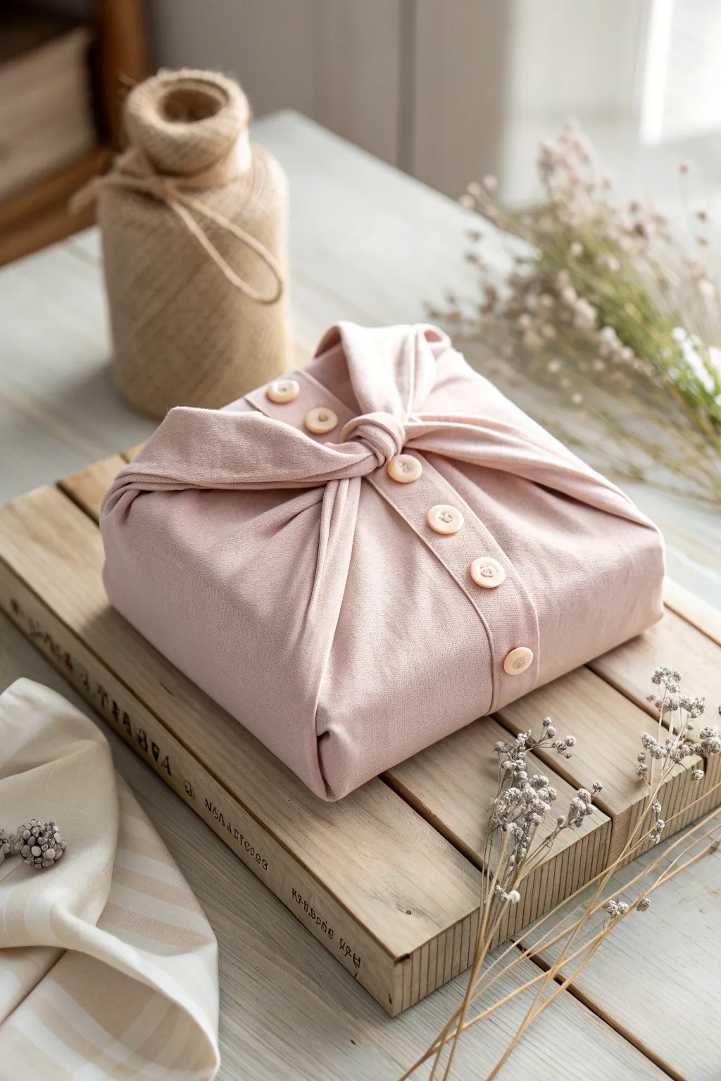 Add a touch of elegance to your gift with charming cufflink details.