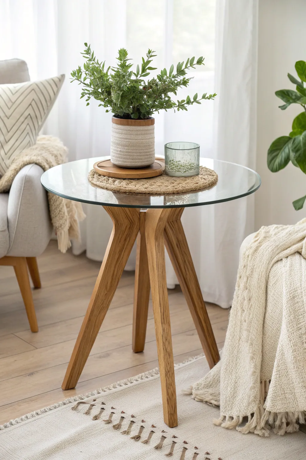 Transform your space with this DIY plant stand table—where simplicity meets elegance.