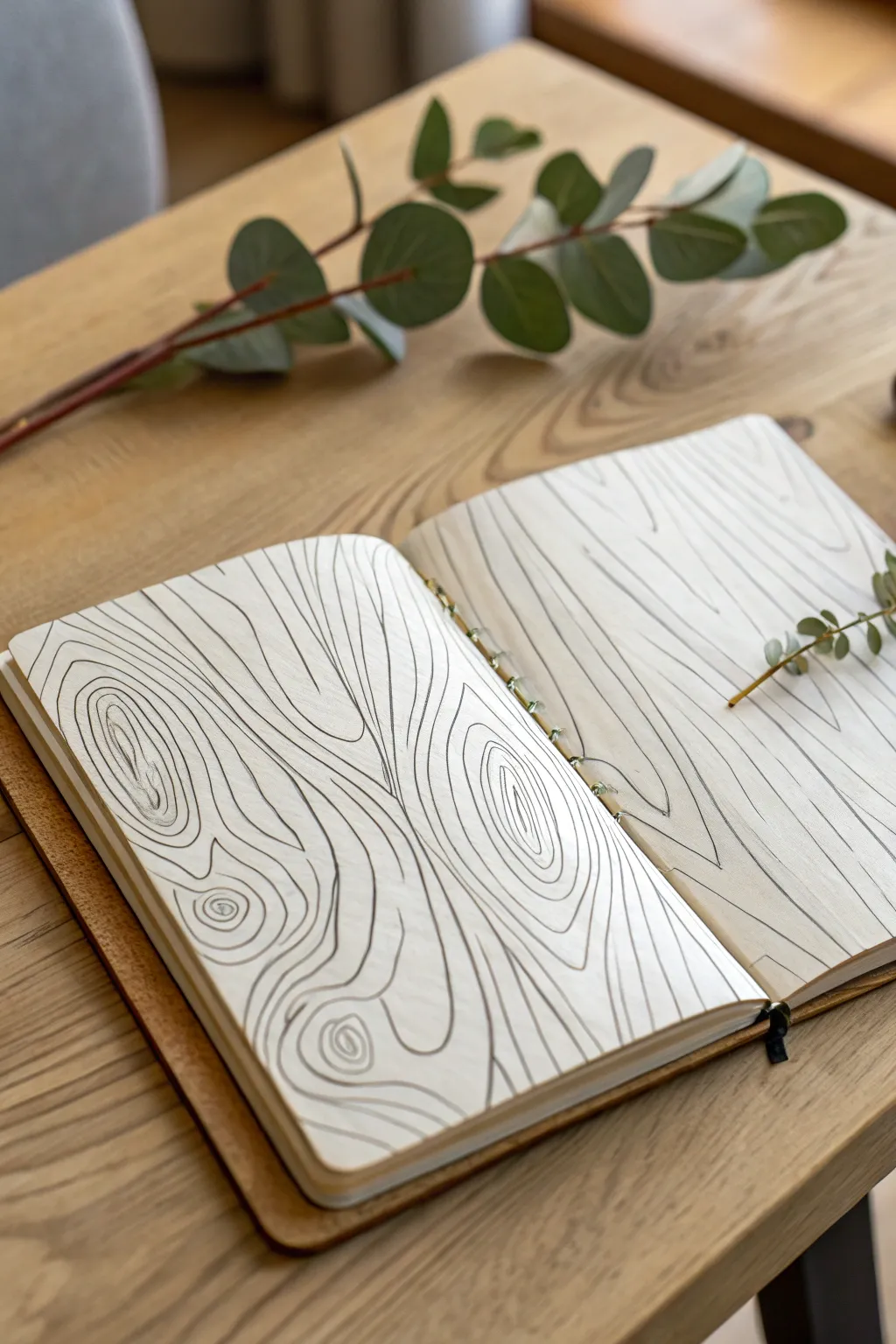 Dive into the art of texture with every pencil stroke. Capture nature's beauty in your sketchbook.