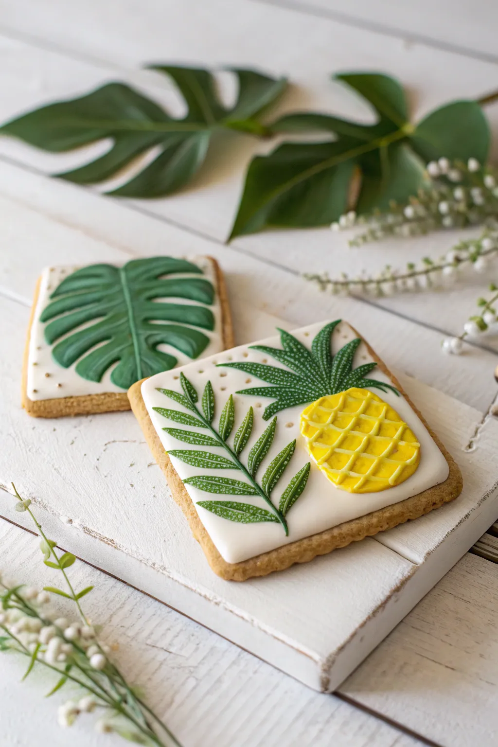 Infuse your treats with tropical sunshine and minimalist elegance.