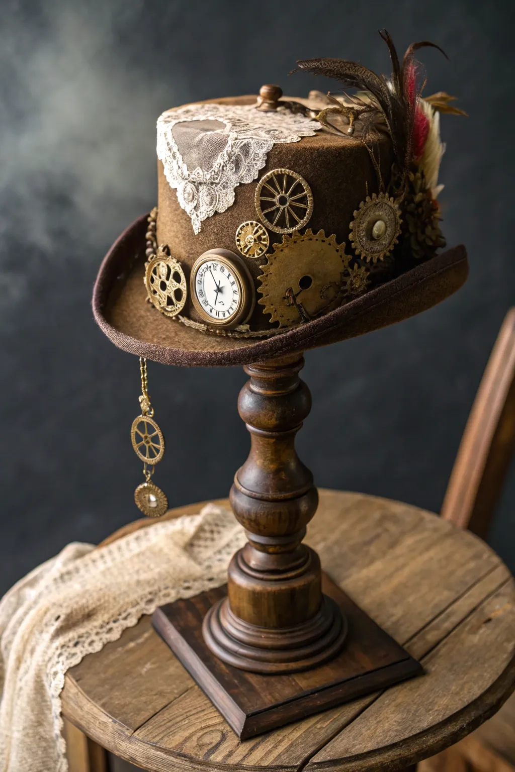 Elevate your style with a touch of steampunk whimsy - where elegance meets innovation.