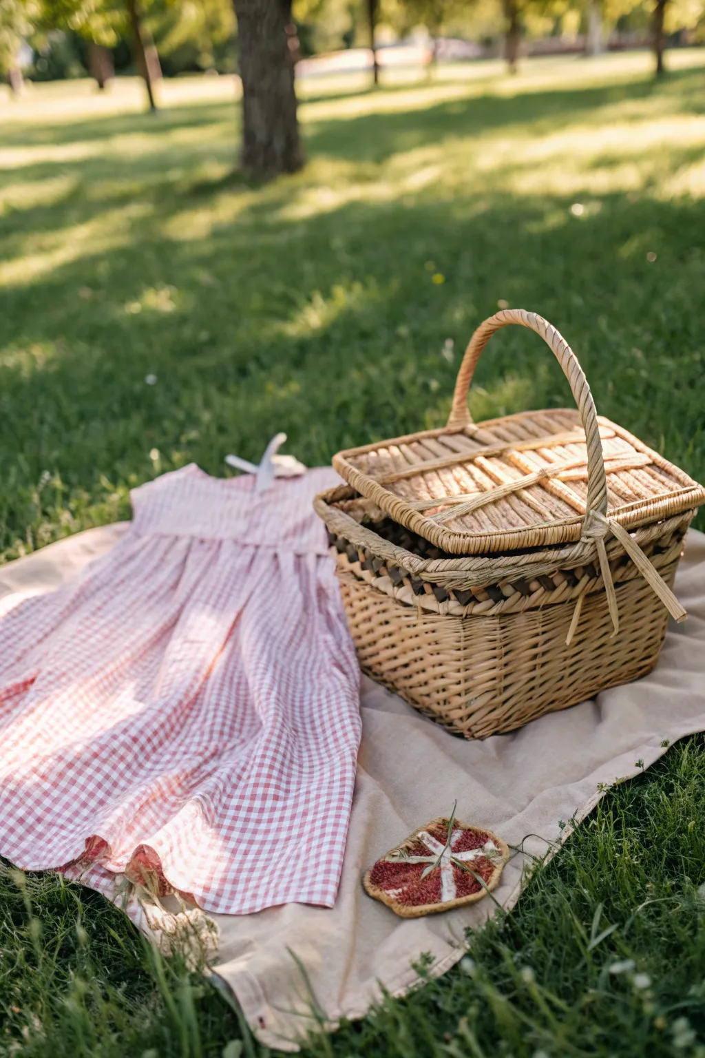 Embrace the charm of summer with playful picnic attire and a touch of timeless elegance.