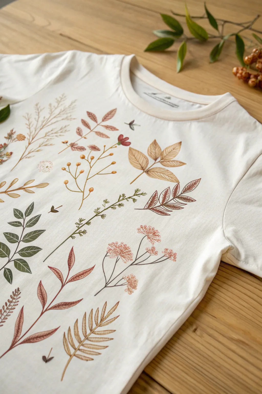 Embrace nature's artistry with elegant leaf and flower prints. 🌿 #NatureInspired #ScandiBoho