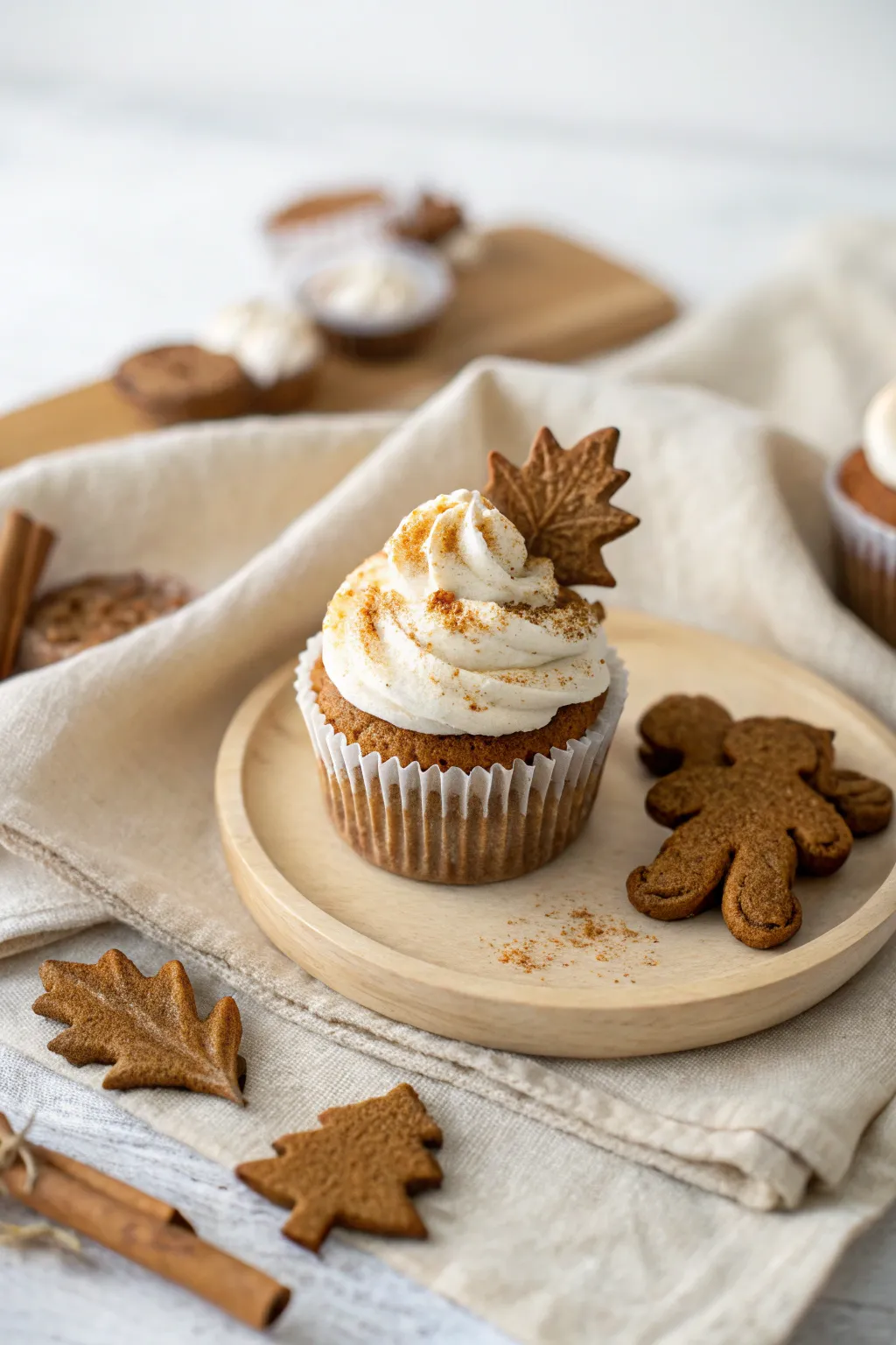 Delight in the cozy charm of gingerbread goodness; a perfect bridge between Thanksgiving and Christmas festivities.
