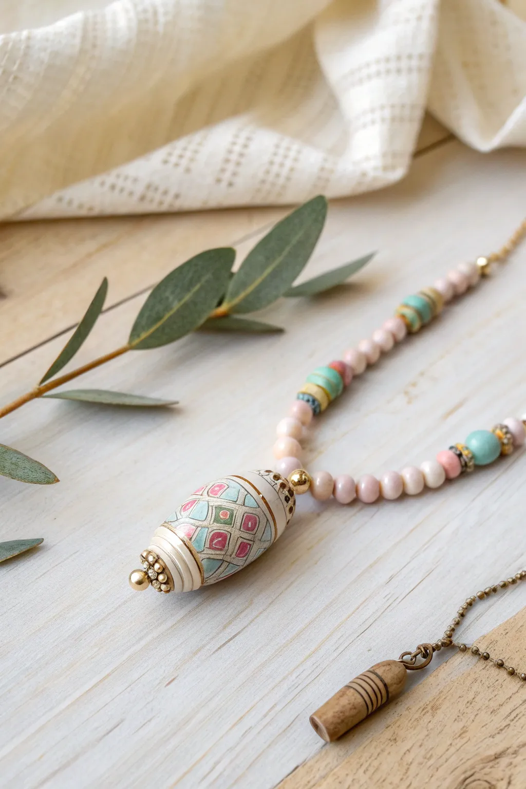 Transform old paper into stunning jewelry with handcrafted paper beads.