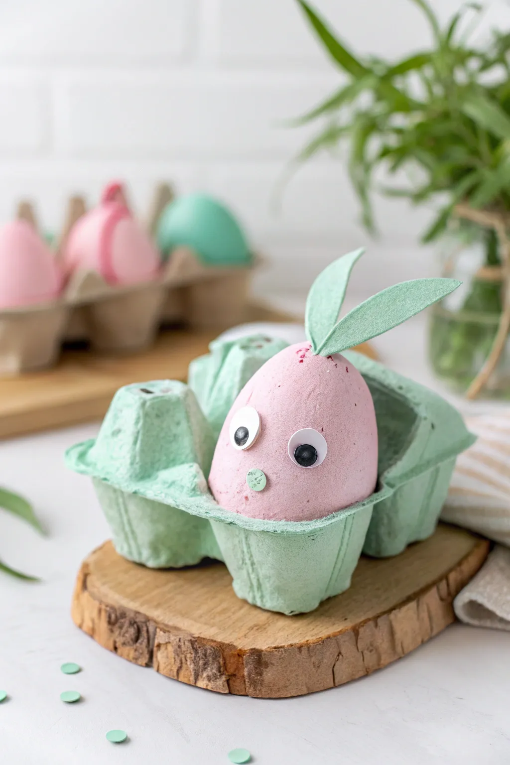 Bring your toddler's imagination to life with these adorable egg carton critters!