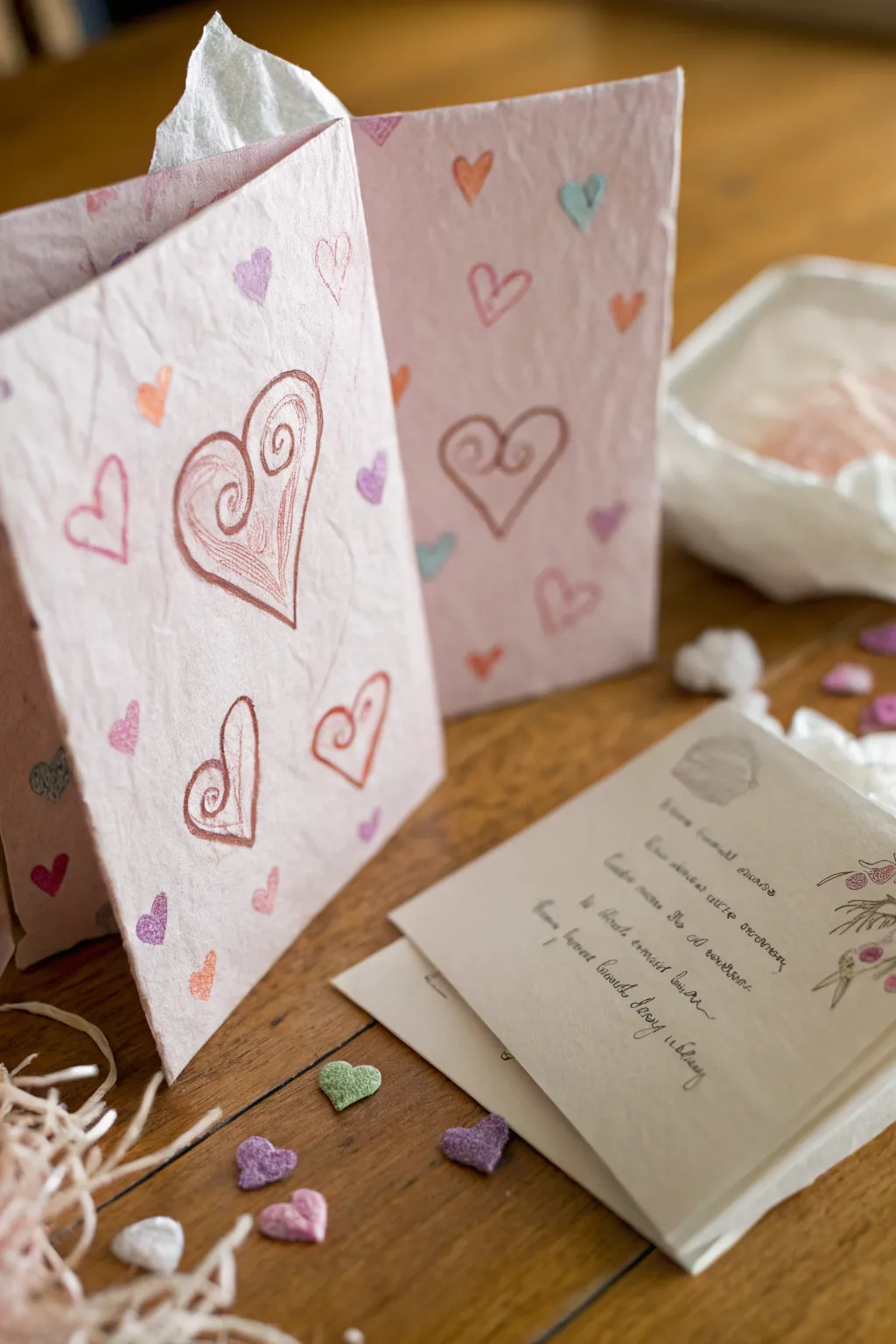 Unveil the love with a secret message Valentine, crafted with care and creativity.