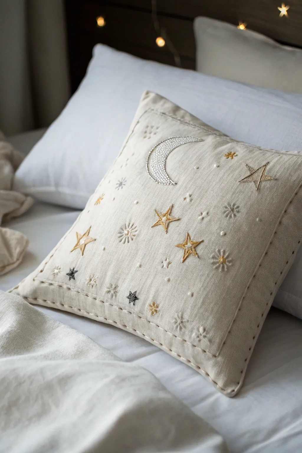 Enchant bedtime with a glow-in-the-dark tooth fairy pillow, where simplicity meets magical charm.