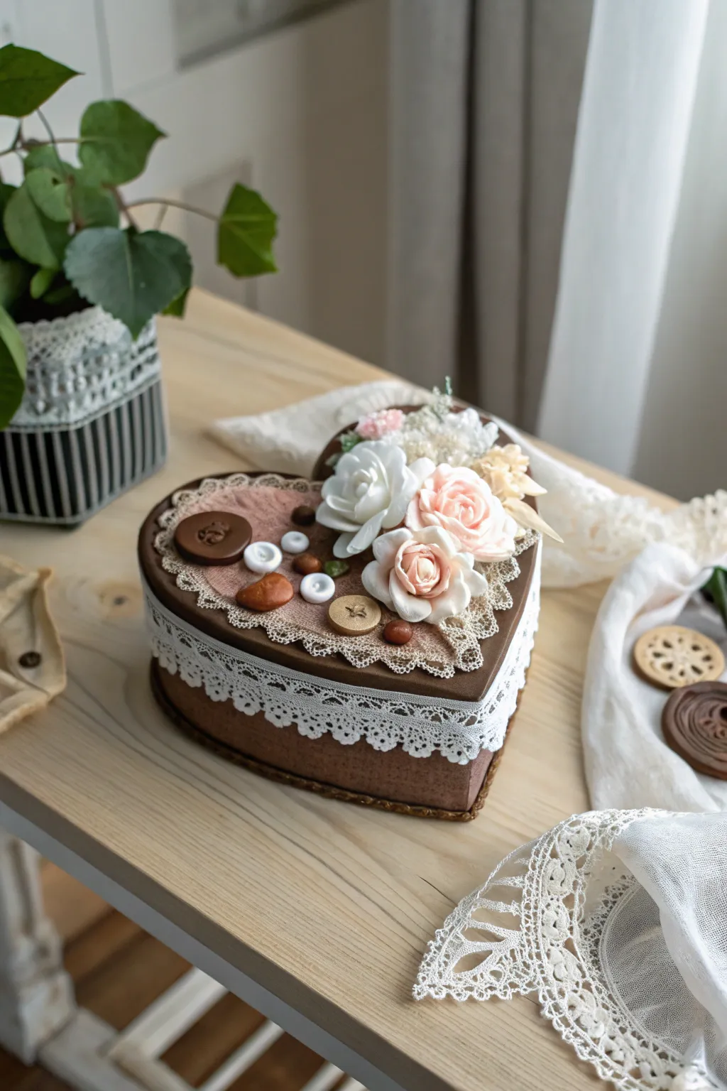 Elevate your Valentine's Day with a touch of handmade elegance. 🎀🍫
