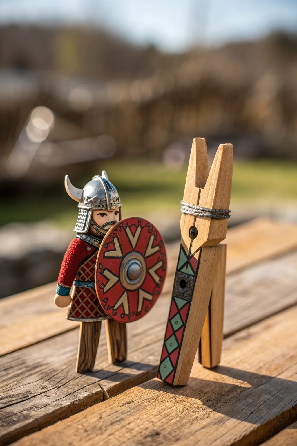 Unleash your creativity with handmade Viking warriors!