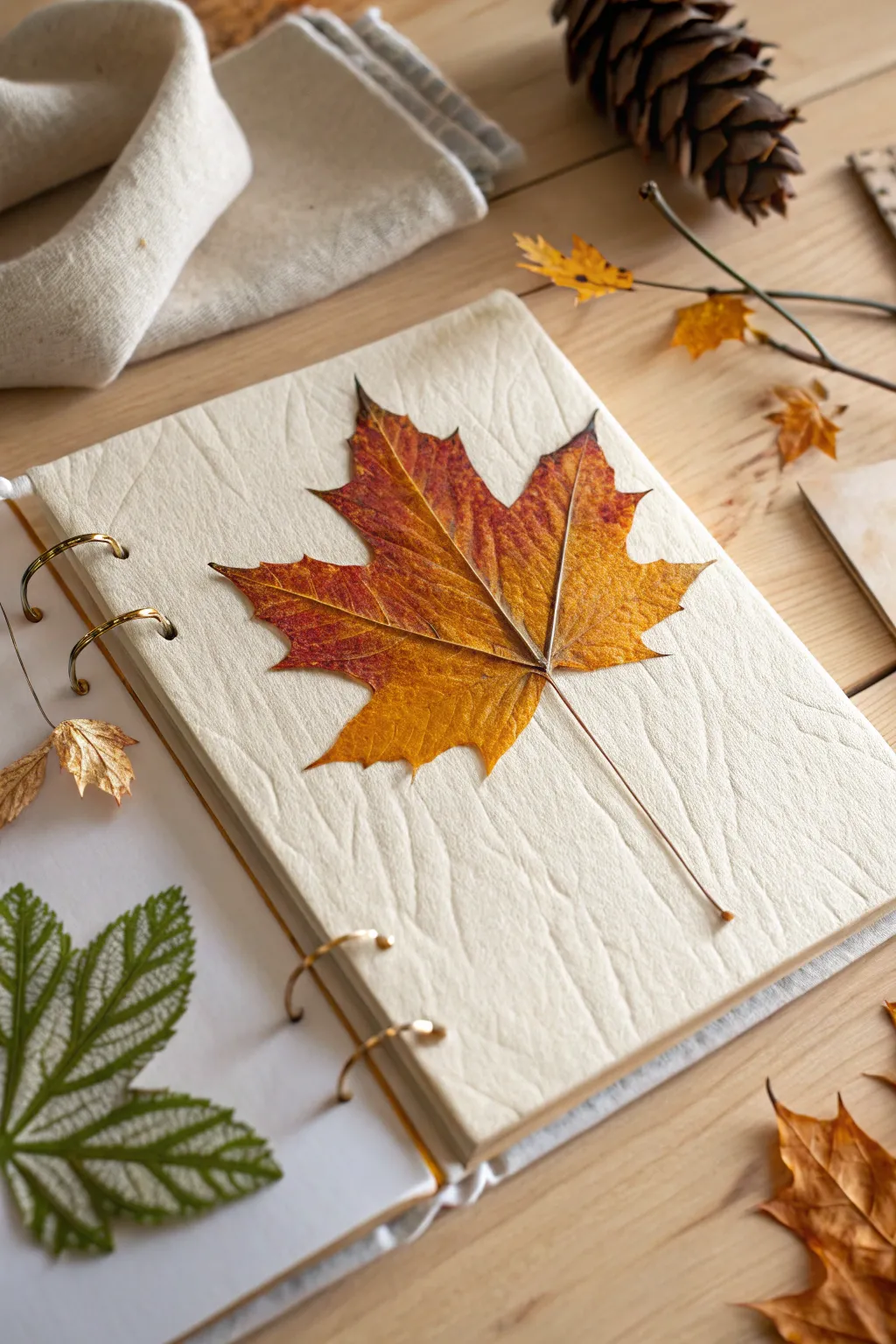 Celebrate your love story with seasonal elegance. 🍂✨ #AutumnWedding #MinimalistScrapbooking