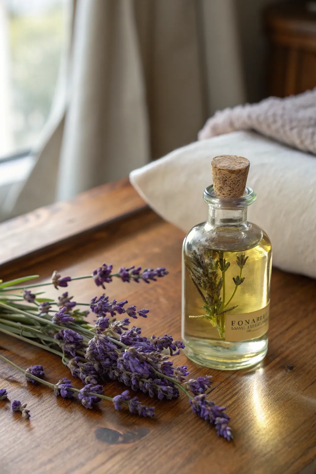 Elevate your skincare routine with the natural elegance of lavender-infused oil. 🌿✨