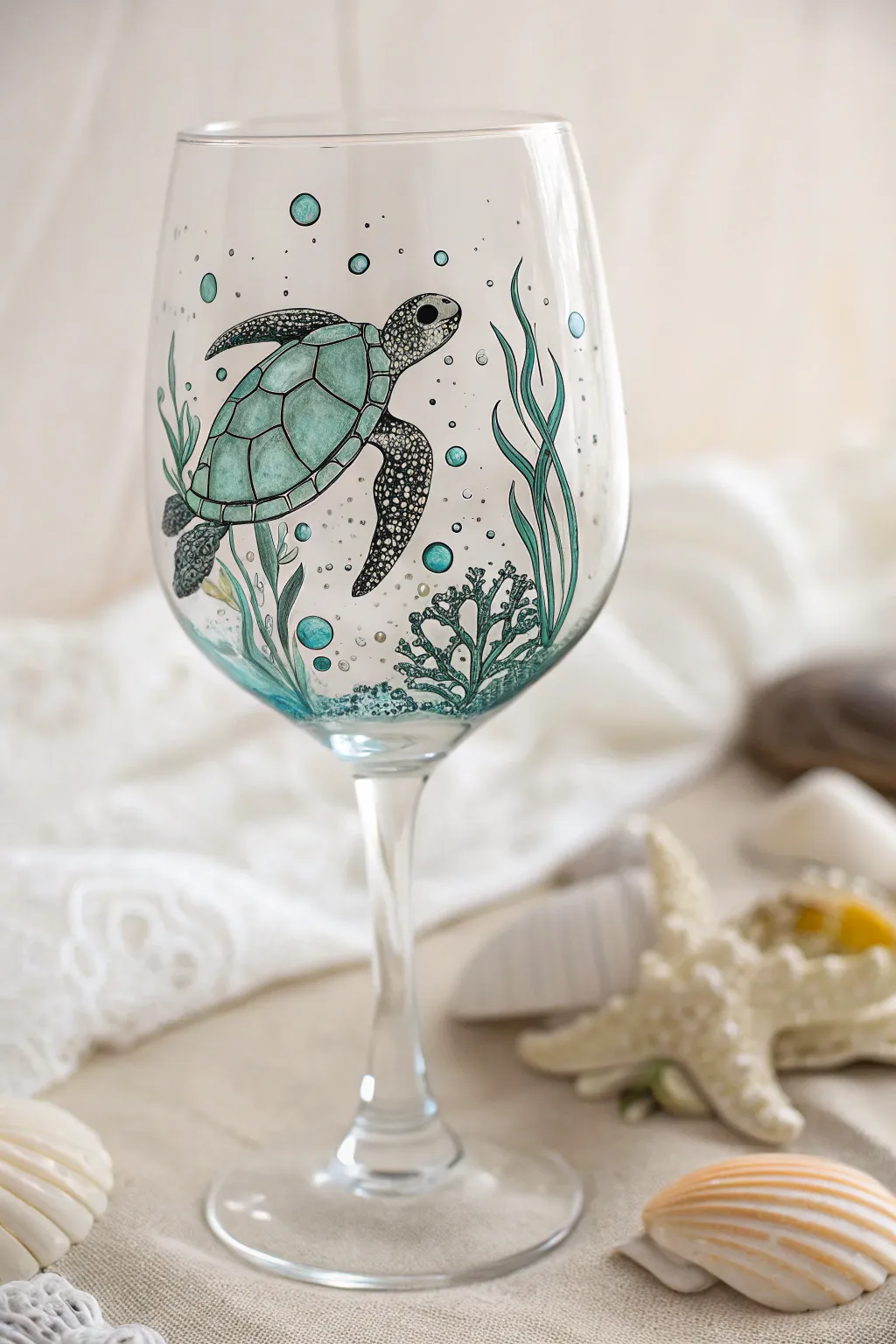 Sip in style with ocean-inspired elegance. Perfect for your next seafood soirée!