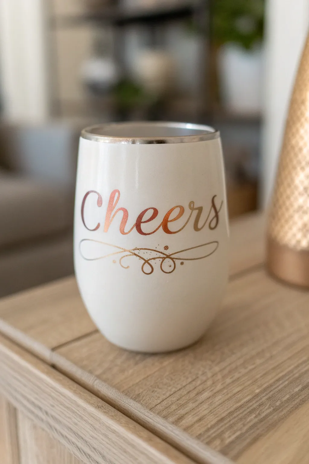 Sip in style with a touch of typography magic. Cheers to simplicity and elegance!