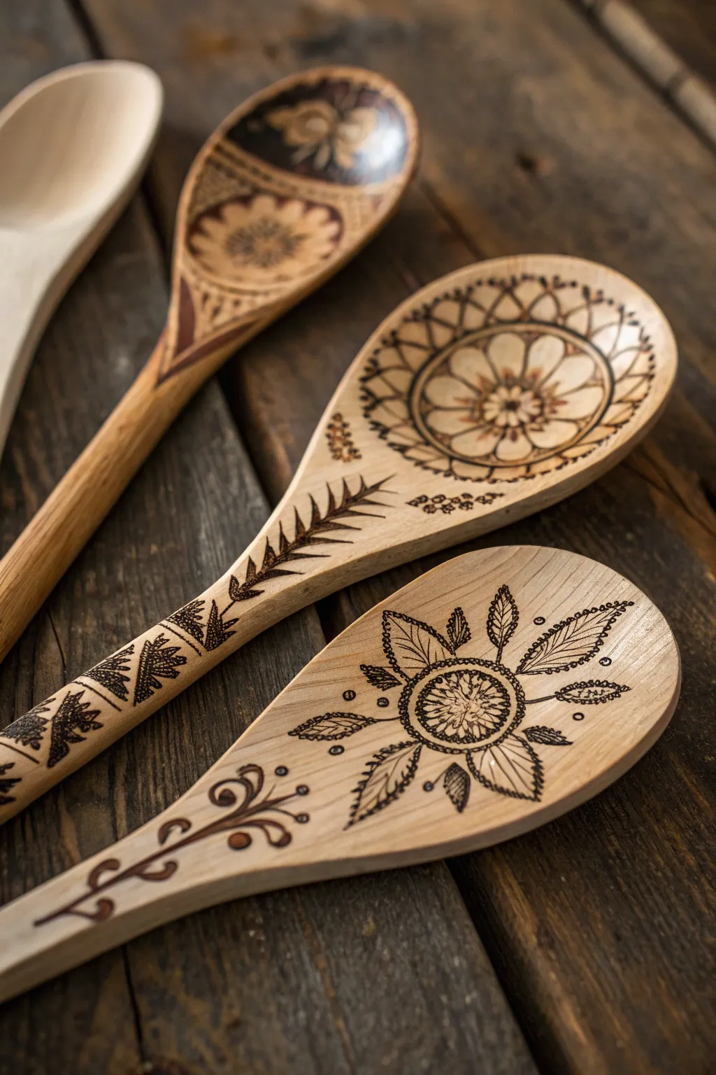 Elevate your kitchen with a touch of artistry—discover the charm of personalized wooden spoon sets.